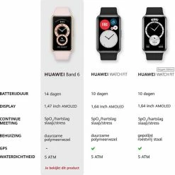 Beste Verkoop ???? Huawei Band 6 - Activity Tracker Dames - Sakura Pink ???? -XXL Nutrition-winkel 550x548 5