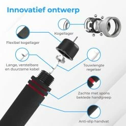 Beste Pirce ???? Nuvance - Professioneel Sport Springtouw - Verstelbaar - Volwassenen En Kinderen - Jump Rope - Speedrope ???? 14 Beste Pirce ???? Nuvance - Professioneel Sport Springtouw - Verstelbaar - Volwassenen En Kinderen - Jump Rope - Speedrope ???? -XXL Nutrition-winkel 550x549 6