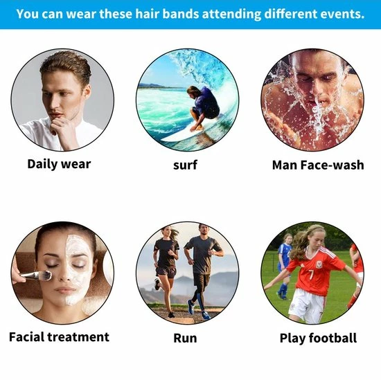 Beste deal ???? LIXIN Set 6 Stuks Haarbanden Metaal - Diadeem - Unisex Vrouwen En Mannen - Lichtgewicht - Hardlopen - Sport - Atletisch - Gym - Dans - Yoga - Haaraccessoires ???? 7 Beste deal ???? LIXIN Set 6 Stuks Haarbanden Metaal - Diadeem - Unisex Vrouwen En Mannen - Lichtgewicht - Hardlopen - Sport - Atletisch - Gym - Dans - Yoga - Haaraccessoires ???? - Afbeelding 5