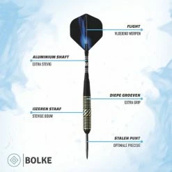 Goedkoopste ???? Bolke® - Dartpijlen - Dartpijlen 23 Gram - Dart Flights - Dartpijlen Set Van 6 Stuks - Hoge Kwaliteit - Giftbox - Luxe Dartpijlen ✨ -XXL Nutrition-winkel 550x549 8
