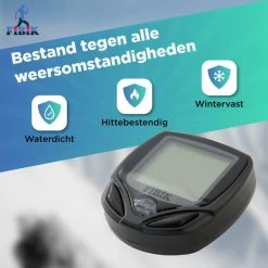 Beste Verkoop ???? Fibik Draadloze Fietscomputer - Kilometerteller - Draadloos - Waterdicht - Automatisch Verlicht Scherm ???? -XXL Nutrition-winkel 550x550 100