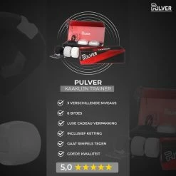Nieuw ⭐ Pulver Kaaktrainer - Kaaklijn Trainer - Kaak Trainer Met Luxe Opbergdoos - Ketting - 3 Niveaus - Jawline Trainer - Compacte Kaaktrainer - Kaakspier - Onderkin Trainer - Anti Aging - Kaak ⌛ -XXL Nutrition-winkel 550x550 1008