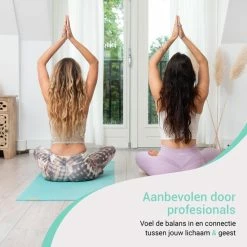 Korting ???? Positive Things Yoga Mat Sportmat Fitnessmat Antislip Duurzaam Met Yoga Lessen - Turquoise ???? -XXL Nutrition-winkel 550x550 1011