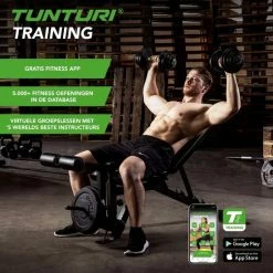 Beste deal ???? Tunturi Gewichten Gietijzer Totaal 20kg - Halterset Met Schroefsluiting - Dumbbell Set - 2 Halterstangen - 30mm - Incl. Gratis Fitness App ???? -XXL Nutrition-winkel 550x550 1043