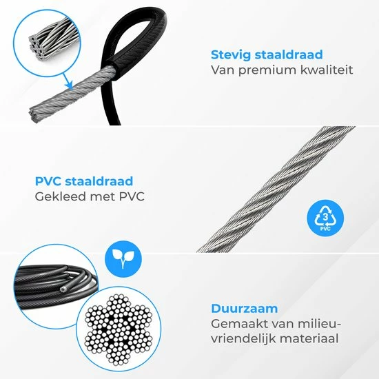 Beste Pirce ???? Nuvance - Professioneel Sport Springtouw - Verstelbaar - Volwassenen En Kinderen - Jump Rope - Speedrope ???? 8 Beste Pirce ???? Nuvance - Professioneel Sport Springtouw - Verstelbaar - Volwassenen En Kinderen - Jump Rope - Speedrope ???? - Afbeelding 6