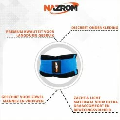 Top 10 ⌛ NAZROM® Rugbrace - Rugband Voor Onderrug - Rug & Houding Corrector Voor Onmiddellijke Rugondersteuning, Pijnverlichting En Draagcomfort - Postuur Corrector - L ???? -XXL Nutrition-winkel 550x550 1066