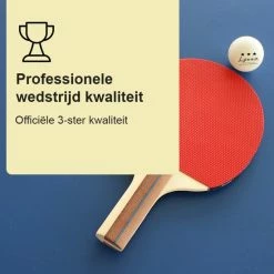 Nieuw ???? Lynnz® 10x Tafeltennis Ballen 3 Ster Kwaliteit Wit - Pingpongballen - Tafeltennisballen - Balletjes - Pingpong - Beerpong ❤️ -XXL Nutrition-winkel 550x550 1092