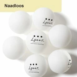 Nieuw ???? Lynnz® 10x Tafeltennis Ballen 3 Ster Kwaliteit Wit - Pingpongballen - Tafeltennisballen - Balletjes - Pingpong - Beerpong ❤️ -XXL Nutrition-winkel 550x550 1093