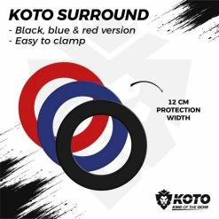Goedkoop ???? KOTO Dartbord Surround - Darboard Catchring - Zwart - Beschermt Muur En Dartpijlen ⌛ -XXL Nutrition-winkel 550x550 1115