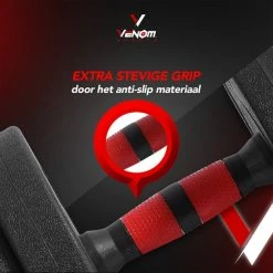 Nieuw ❤️ Venom Sports Verstelbare Dumbbell Set Tot 20kg - Professionele 2-in-1 Halterset Gewichten - Gebruiksvriendelijke Fitness Stang - Rood ???? -XXL Nutrition-winkel 550x550 1145