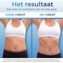 Korting ???? Vibeat EMS Buikspieren Trainer Elektrisch - AB Trainer - Afslankband - Spierstimulator - Sixpack Buiktrainer - Buikspiertrainer - USB Oplaadbaar - Incl. 24 Gel Pads - Incl. E-book ✔️ -XXL Nutrition-winkel 550x550 1154