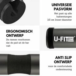 Uitgang ???? U-Fit One U Fit One Barbell Pad - Nekbeschermer - Barpad - Squat Sponge Bar Pad - Fitness - Halter - Schouderpad - Halterstang Squats - Lunges - Hip Thrust - Ufitone ???? -XXL Nutrition-winkel 550x550 1188