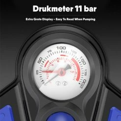 Hete verkoop ???? BOMBAR.CO BOMBAR BLACK – Fietspomp Met 11Bar Drukmeter + Extra Ventielen – Multifunctioneel Mondstuk Voor Presta & Schräder – 1kg. Aluminium Frame – Vloerpomp Voor Scooterbanden, Autobanden, Opblaasspeelgoed En Ballen ✔️ -XXL Nutrition-winkel 550x550 1203