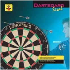 Beste recensies van ???? Longfield Dartbord Pro 501, Chinese Sisal, Bull Zonder Kram, Ronde Draad, ⌀ 46 Cm. ???? -XXL Nutrition-winkel 550x550 1240