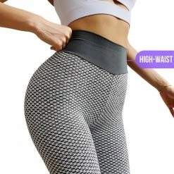 Goedkoop ???? MW® TikTok Legging - Sportlegging Dames High Waist - Legging Dames - Push Up Legging - Lichtgrijs L ???? -XXL Nutrition-winkel 550x550 1247