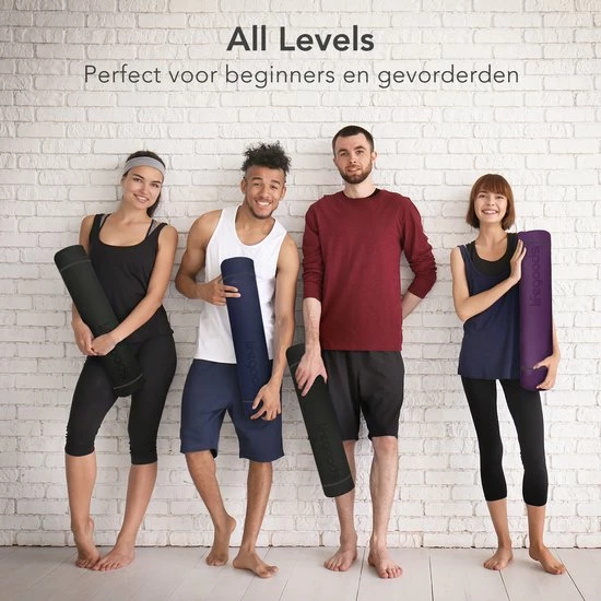 Goedkoop ???? LifeGoods Yogamat - 61x183x0,6cm - Draagriem - Extra Dik - Roze/Paars ???? 9 Goedkoop ???? LifeGoods Yogamat - 61x183x0,6cm - Draagriem - Extra Dik - Roze/Paars ???? - Afbeelding 7