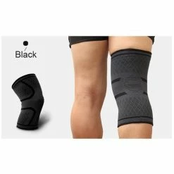 Goedkoopste ✨ DRSPRT Sport-Plein Kniebrace Kniebandage - Zwart / Grijs - Maat XL ???? -XXL Nutrition-winkel 550x550 140