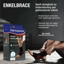 Hete verkoop ???? Hansaplast Sport Enkel Brace - One Size - Linker- Of Rechtervoet ⭐ -XXL Nutrition-winkel 550x550 144
