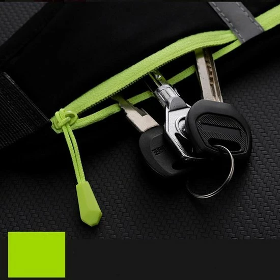 Beste deal ???? Merkloos TDR - Heuptasje Sport – Running Belt - Verstelbare Buideltas Van 60 Tot 120 Cm - Waterafstotend - Zwart En Groen ???? 7 Beste deal ???? Merkloos TDR - Heuptasje Sport – Running Belt - Verstelbare Buideltas Van 60 Tot 120 Cm - Waterafstotend - Zwart En Groen ???? - Afbeelding 5