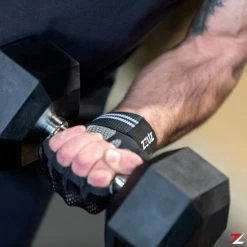 Beste Verkoop ???? ZEUZ® Sport & Fitness Handschoenen Heren & Dames – Krachttraining – Crossfit – Grijs & Zwart – Maat L ???? -XXL Nutrition-winkel 550x550 241