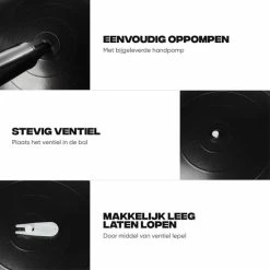 Top 10 ⌛ Rockerz Fitness® - Yoga Bal Inclusief Pomp - Pilates Bal - Fitness Bal - Zwangerschapsbal - Goede Houding Bij Het Thuiswerken - 90 Cm - Kleur: Zwart ???? -XXL Nutrition-winkel 550x550 287