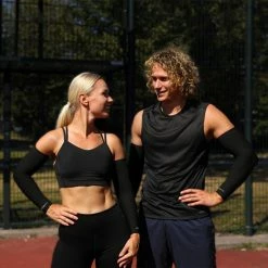 Korting ???? Artefit Compressie Full Arm Sleeves – Unisex – Langdurige Compressie - S - Black ???? -XXL Nutrition-winkel 550x550 29