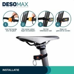 Goedkoopste ???? DesoMax® Fietslicht Achterlicht LED USB Oplaadbaar Helder Rond - Achterlicht Voor Racefiets En MTB – Herkenningslicht ✔️ -XXL Nutrition-winkel 550x550 312