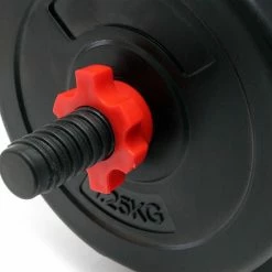 Nieuw ???? Wiltec Wildanger Technik GmbH Halterset 20kg Met 12 Halterschijven & 2 Stangen, Cement. Handgewichten, Gewichten Met Gekartelde Greep, Dubbel Handgewicht, Halter, Dumbbell, Dumbbellset - MultiStrobe ???? -XXL Nutrition-winkel 550x550 344