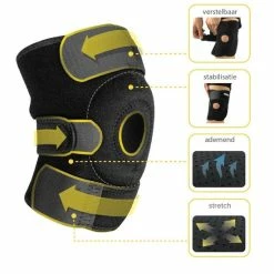 Beste recensies van ???? BRACOO KS10 Kniebandage - Verstelbare Neopreen Kniebrace - Rechter/linker Knie - Patella Stabilisator Opening - Zwart ???? -XXL Nutrition-winkel 550x550 363