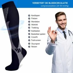 Beste Verkoop ???? Kangka Compressiekousen - Compressie Sokken Maat 39 Tot 41 (L/XL) ✨ -XXL Nutrition-winkel 550x550 371