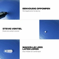 Gloednieuw ❤️ Rockerz Fitness® - Yoga Bal Inclusief Pomp - Pilates Bal - Fitness Bal - Zwangerschapsbal - Goede Houding Bij Het Thuiswerken - 75 Cm - Kleur: Blauw ❤️ 16 Gloednieuw ❤️ Rockerz Fitness® - Yoga Bal Inclusief Pomp - Pilates Bal - Fitness Bal - Zwangerschapsbal - Goede Houding Bij Het Thuiswerken - 75 Cm - Kleur: Blauw ❤️ -XXL Nutrition-winkel 550x550 397