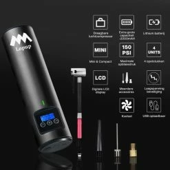 Beste recensies van ✨ Lopup® Fietspomp - Luchtcompressor - Bandenpomp - Nieuwste Model - Zwart ✔️ -XXL Nutrition-winkel 550x550 429