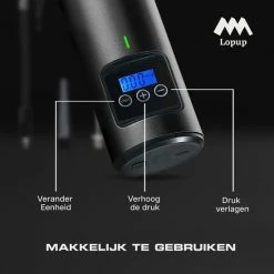 Beste recensies van ✨ Lopup® Fietspomp - Luchtcompressor - Bandenpomp - Nieuwste Model - Zwart ✔️ -XXL Nutrition-winkel 550x550 434