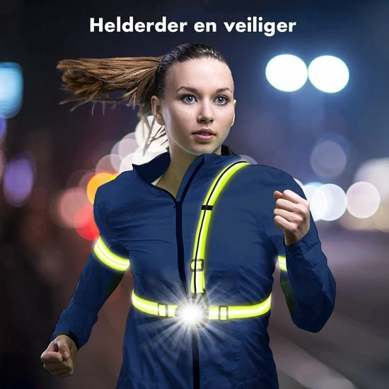 Hete verkoop ???? Strydo Reflecterend Hardloopvest - Hardloopvest USB Oplaadbaar - Hardloopvest Met Verlichting - Trailvest - LED Verlichting - Veiligheidsvest - Hardloopvest Met Reflecterend LED Licht - Reflectievest - Waterdicht Loopvest - Batterij USB Oplader ❤️ 6 Hete verkoop ???? Strydo Reflecterend Hardloopvest - Hardloopvest USB Oplaadbaar - Hardloopvest Met Verlichting - Trailvest - LED Verlichting - Veiligheidsvest - Hardloopvest Met Reflecterend LED Licht - Reflectievest - Waterdicht Loopvest - Batterij USB Oplader ❤️ - Afbeelding 4