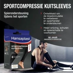 Korting ???? Hansaplast Kuit Compressiekousen Unisex One Size - Zwart/Rood ???? -XXL Nutrition-winkel 550x550 49