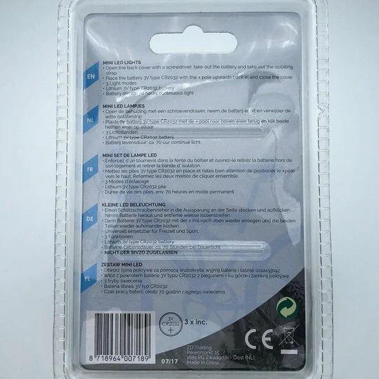 Korting ???? Dutchmarketeer Mini LED Lampen - Fietsen - Wandelen ???? 4 Korting ???? Dutchmarketeer Mini LED Lampen - Fietsen - Wandelen ???? - Afbeelding 2