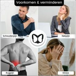 Flash-uitverkoop ???? MaaHype® Houding Corrector - Postuur Corrector - Rug Corrector - Rugbrace - Rugband - Vrouw En Man - SLIM ???? -XXL Nutrition-winkel 550x550 530