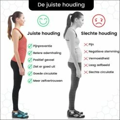 Flash-uitverkoop ???? MaaHype® Houding Corrector - Postuur Corrector - Rug Corrector - Rugbrace - Rugband - Vrouw En Man - SLIM ???? -XXL Nutrition-winkel 550x550 532