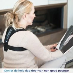 Promo ???? Vibeat Postuur Corrector - Houding Rug Corrector Tegen Rugklachten – Verstelbare Rugband - Houding Correctie - Rugbrace Voor Bovenlichaam - Incl. Okselpads - Unisex - Model Slim ???? -XXL Nutrition-winkel 550x550 548