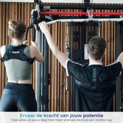 Promo ???? Vibeat Postuur Corrector - Houding Rug Corrector Tegen Rugklachten – Verstelbare Rugband - Houding Correctie - Rugbrace Voor Bovenlichaam - Incl. Okselpads - Unisex - Model Slim ???? -XXL Nutrition-winkel 550x550 551
