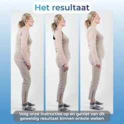 Promo ???? Vibeat Postuur Corrector - Houding Rug Corrector Tegen Rugklachten – Verstelbare Rugband - Houding Correctie - Rugbrace Voor Bovenlichaam - Incl. Okselpads - Unisex - Model Slim ???? -XXL Nutrition-winkel 550x550 552