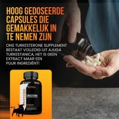 Beste deal ???? Kastoes Turkesterone 500 Mg Puur (Geen Extract) – Testosterone Booster – 60 Capsules – Halal + Vegan ✨ -XXL Nutrition-winkel 550x550 573