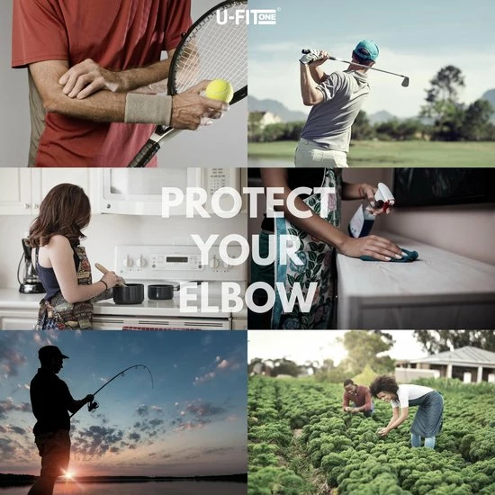 Goedkoopste ???? U-Fit One U Fit One® 1 Stuk Elleboog Brace - Elleboogbrace - Tennisarm Brace - Arm Brace - Tenniselleboog - Golfarm - Tennis Elbow - Fitness - Ufitone - Zwart ???? 5 Goedkoopste ???? U-Fit One U Fit One® 1 Stuk Elleboog Brace - Elleboogbrace - Tennisarm Brace - Arm Brace - Tenniselleboog - Golfarm - Tennis Elbow - Fitness - Ufitone - Zwart ???? - Afbeelding 3