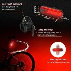 Uitgang ???? FIEZIO Fietsverlichting - USB Oplaadbaar LED Fietslampen – Waterdicht ???? -XXL Nutrition-winkel 550x550 6