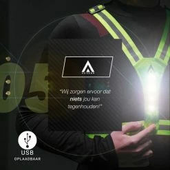 Groothandel ✔️ ARISENN® Hardloop Verlichting OPLAADBAAR - Led Harnas - - INCL. Hersluitbare Zipper Bag - Led Vest - Wit Licht Voor & Rood Licht Achter - Hardloop Led Verlichting - Reflecterend Hardloop Vest - Hardlopen - Sport Verlichting - Oplaadbaar ???? -XXL Nutrition-winkel 550x550 623