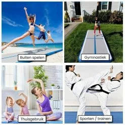 Gloednieuw ⭐ Innovative Outdoor AirTrack Pro - Turnmat | 3 Meter | Gymnastiek | Fitness Mat | Waterproof | Opblaasbaar | INCL. 600W Elektrische Pomp ???? -XXL Nutrition-winkel 550x550 658