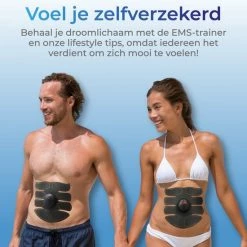 Coupon ⭐ Vibeat EMS Buikspieren Trainer Elektrisch - AB Trainer - Afslankband - Spierstimulator - Sixpack Buiktrainer - Buikspiertrainer - USB Oplaadbaar - Incl. 24 Gel Pads - Incl. E-book ???? -XXL Nutrition-winkel 550x550 696