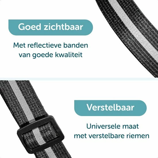 Nieuw ???? ForDig Veiligheidsvest Met Verlichting - Reflecterend Hardloopvest Met LED Lampjes & USB Oplaadbaar - Verstelbaar Hardloophesje Geschikt Voor Wandelen / Joggen / Hardlopen / Fietsen / Schaatsen - One Size Fits All ???? 4 Nieuw ???? ForDig Veiligheidsvest Met Verlichting - Reflecterend Hardloopvest Met LED Lampjes & USB Oplaadbaar - Verstelbaar Hardloophesje Geschikt Voor Wandelen / Joggen / Hardlopen / Fietsen / Schaatsen - One Size Fits All ???? - Afbeelding 2