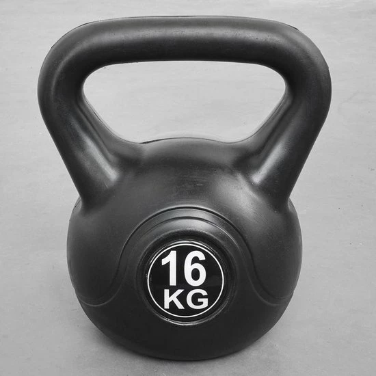 Beste deal ???? IVOL Kettlebell 16 Kg Voor Binnen En Buiten Kunststof Zwart ???? 4 Beste deal ???? IVOL Kettlebell 16 Kg Voor Binnen En Buiten Kunststof Zwart ???? - Afbeelding 2