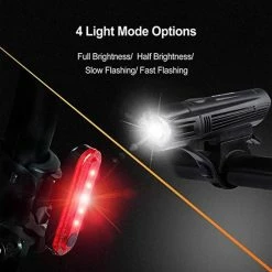 Uitgang ???? FIEZIO Fietsverlichting - USB Oplaadbaar LED Fietslampen – Waterdicht ???? -XXL Nutrition-winkel 550x550 8